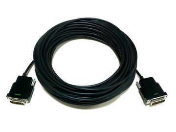China 200 meter DVI AOC cable over fiber optic  without power supply supplier