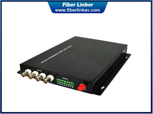 China Camer Link 2-ch HD-SDI Fiber Converter over single core optical network supplier