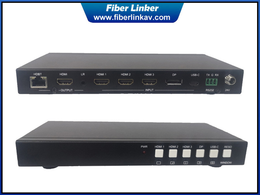 China Seamless 4K@60Hz HDMI Video Switcher With Multiview Function and HDbaseT extension supplier