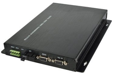 China VGA Extender over Fiber Optic with RS232 and audio supplier