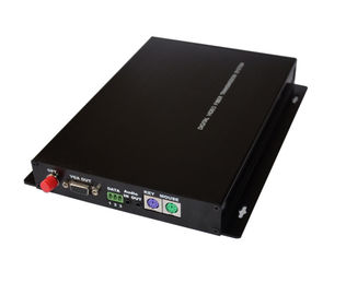 China VGA Fiber Extender with duplex rs232, audio and keyboard ,mouse supplier