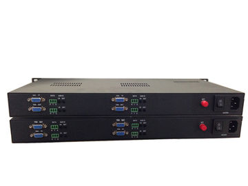 China 2-ch bidirectional VGA fiber extender over single fiber with data and audio supplier