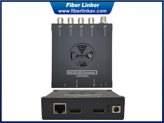 China Broadcast Multiple functional HDMI 4X3G 12G-SDI Converter supplier