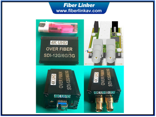 China One Way Mini Type 4K@60Hz 12G-SDI to Fiber Converter supplier
