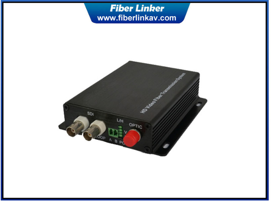 China 1-ch HD-SDI Fiber Optic Extender with RS485 supplier
