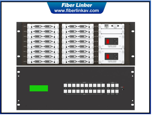 China 4K Hybrid Seamless Matrix Router Switcher with Video Wall Function supplier