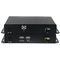 VGA KVM Fiber Extender Converter with duplex rs232 and bidirectional audio supplier